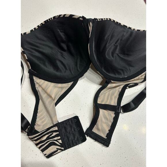 Delta Burke Bra Animal Print Underwire Light Padding 42D - Picture 6 of 6